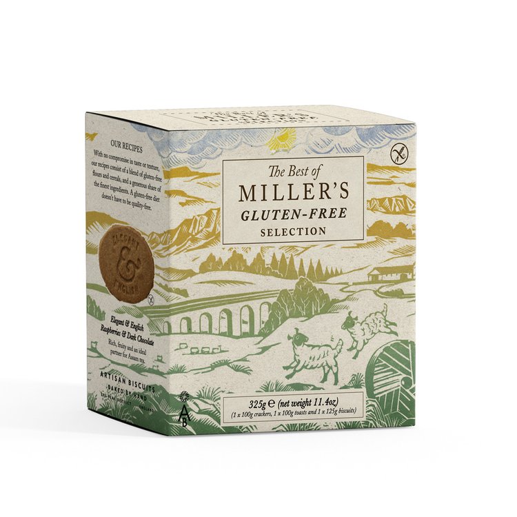 Artisan Biscuits The Best of Miller&#39;s Gluten-Free Selection  | 325g