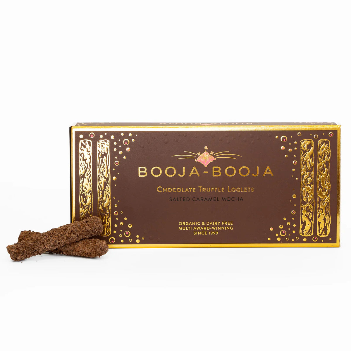 Booja-Booja Chocolate Truffle Loglets Salted Caramel Mocha| 115g