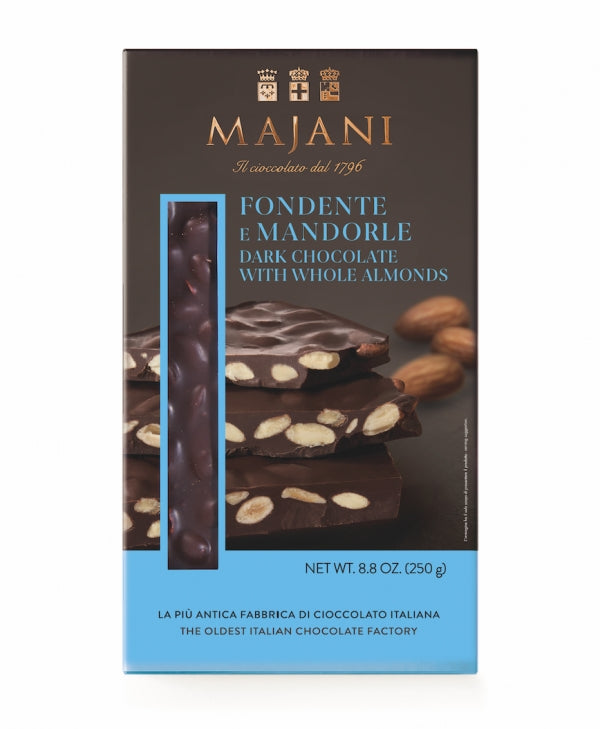 Majani Dark Chocolate with Whole Almonds | 250g