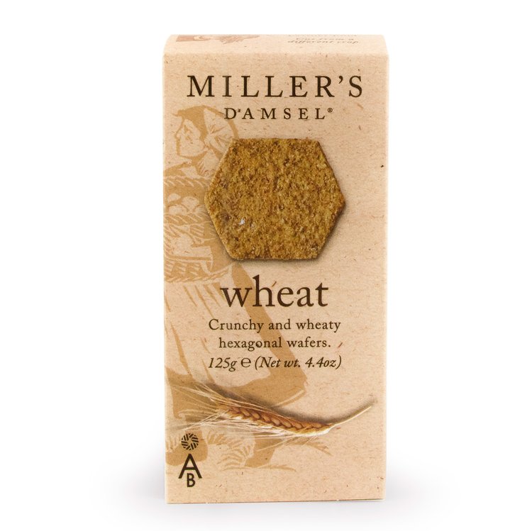 Artisan Biscuits Miller&#39;s Damsel Wheat Crackers | 125g