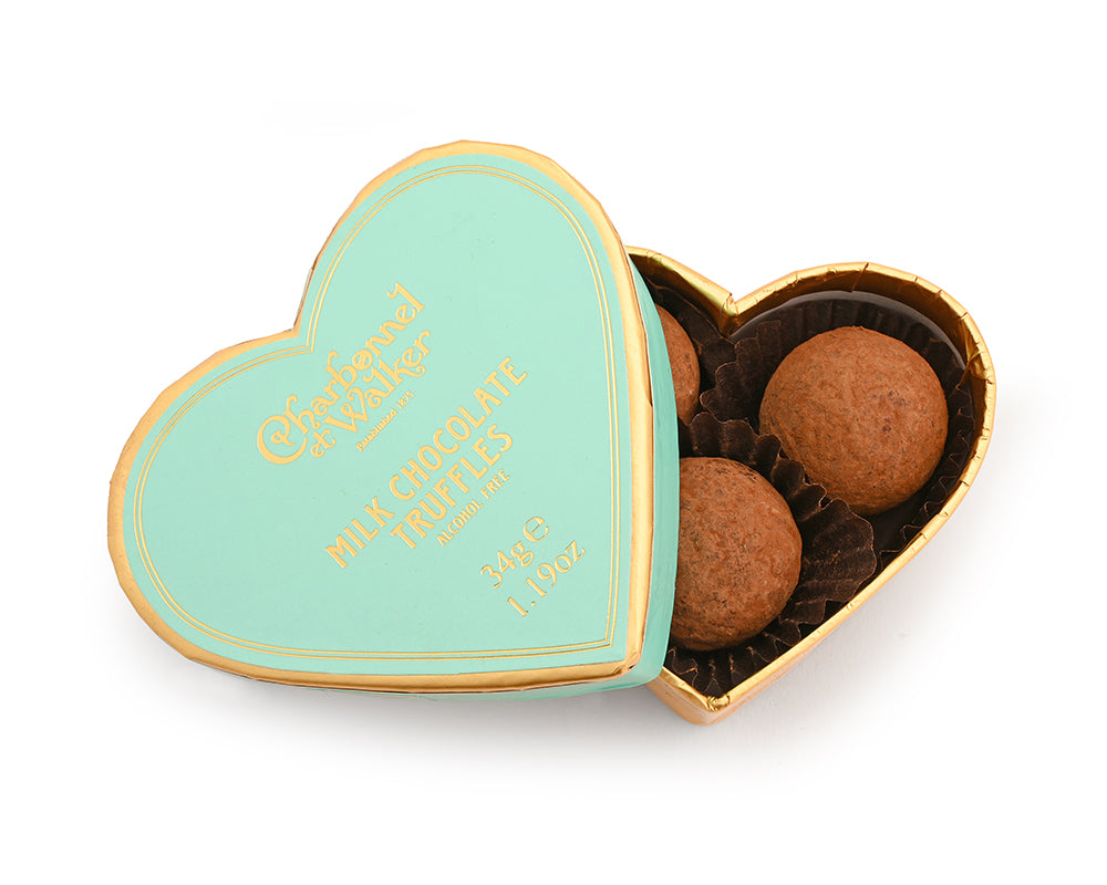 Charbonnel et Walker Mini Hearts - Milk Chocolate Truffles | 34g