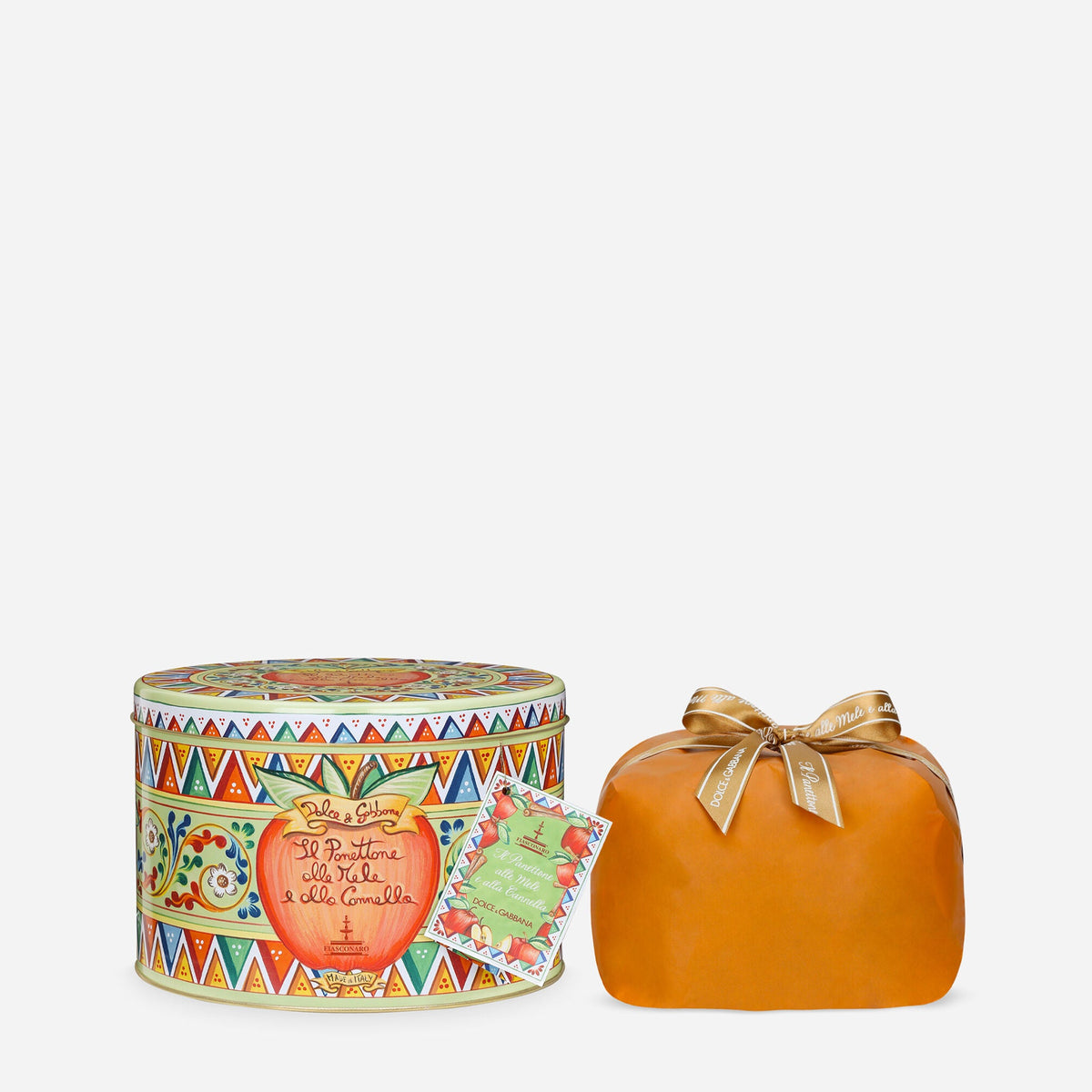 Dolce & Gabbana Panettone with Candied Apple & Cinnamon | 1kg