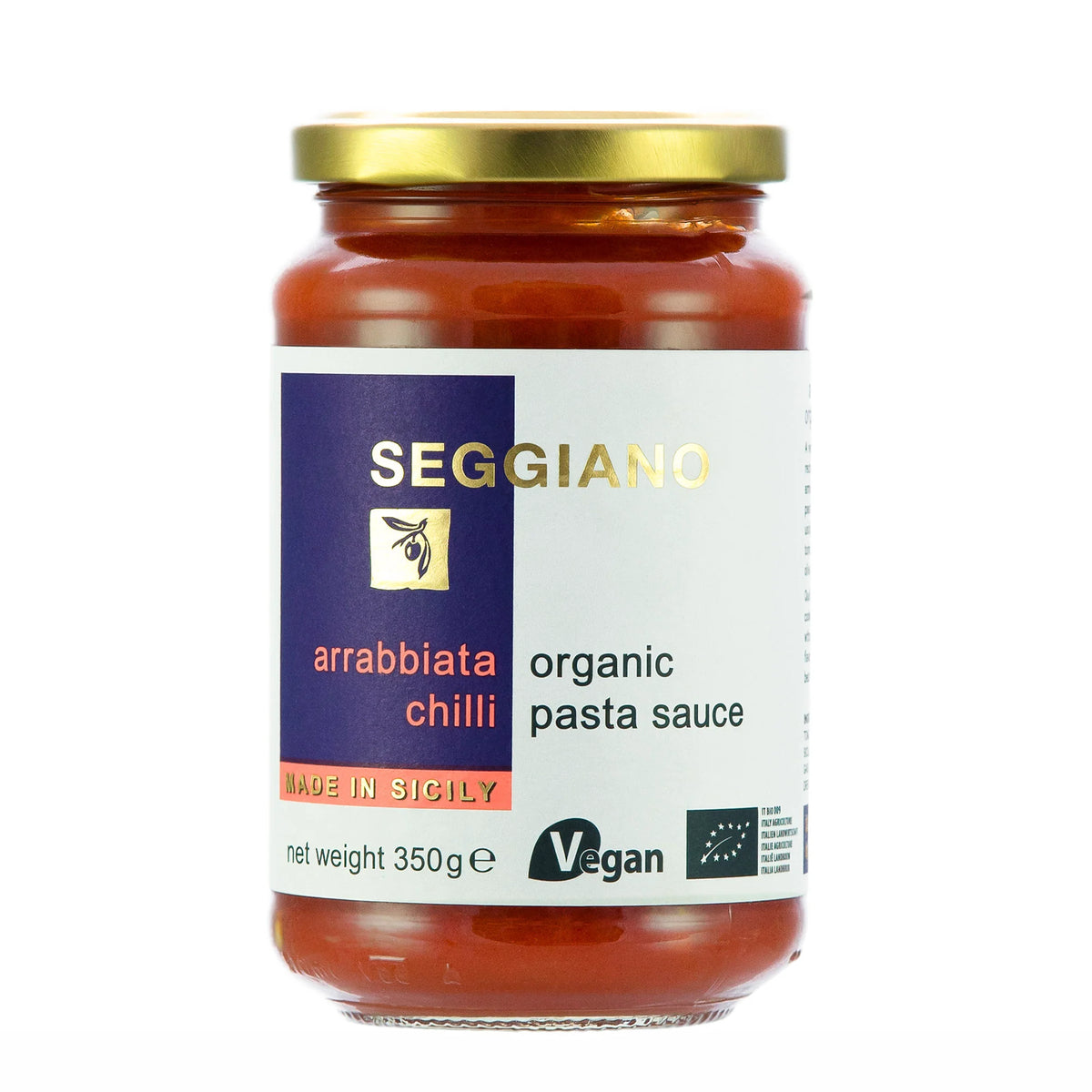 Seggiano Organic Arrabbiata Chilli Pasta Sauce | 350g