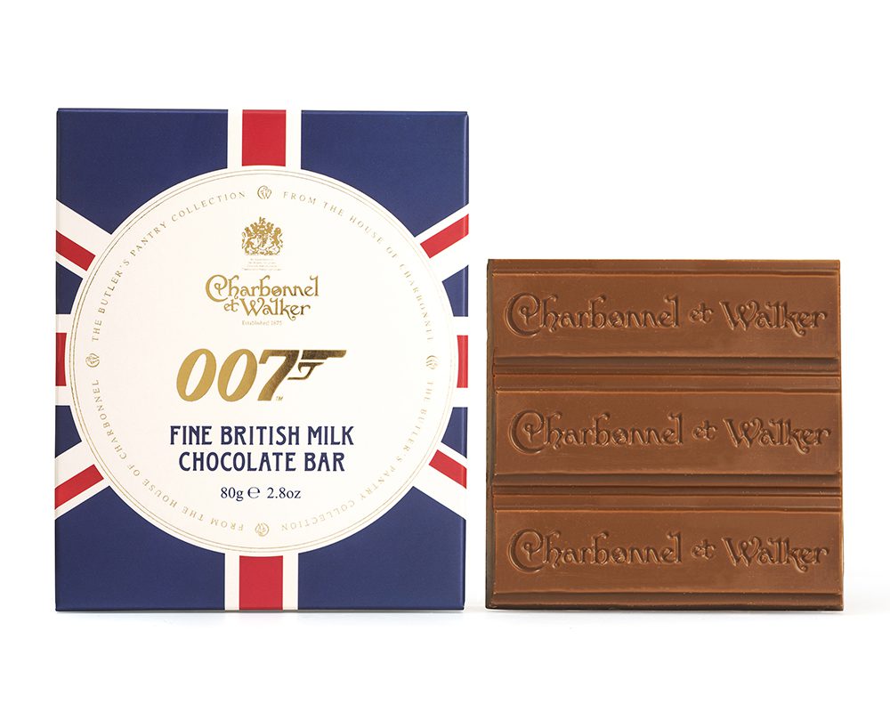 Charbonnel et Walker 007 British Fine Milk Chocolate Bar | 80g