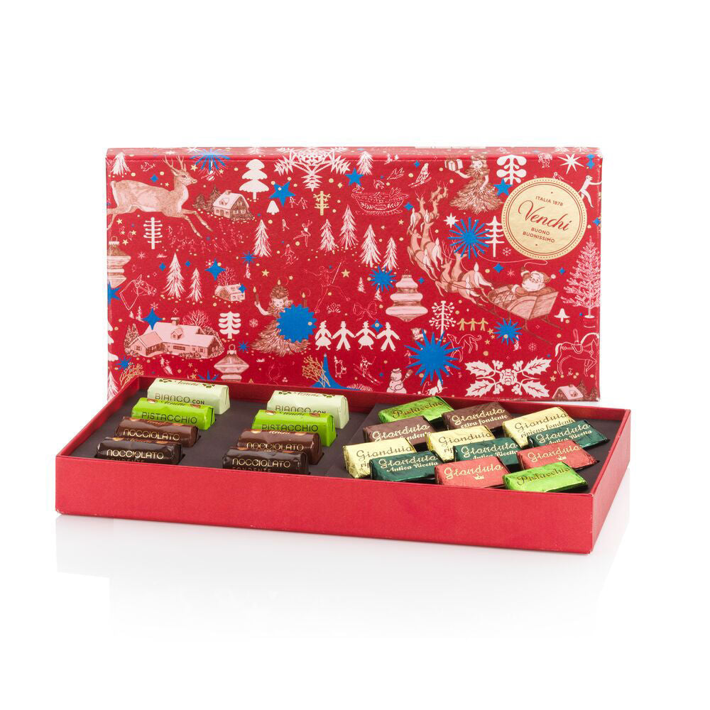 Venchi Holiday Gift Box Ingots &amp; Gianduiotti | 246g