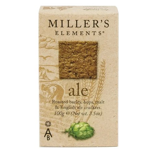 Artisan Biscuits Miller&#39;s Elements Ale Crackers | 100g