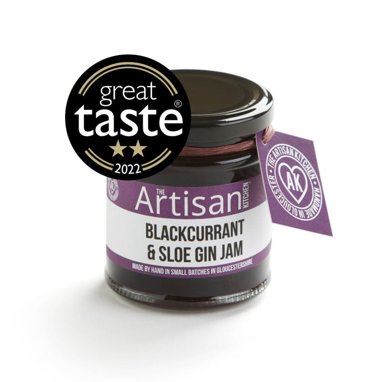 The Artisan Kitchen Blackcurrent Sloe Gin Jam | 200g