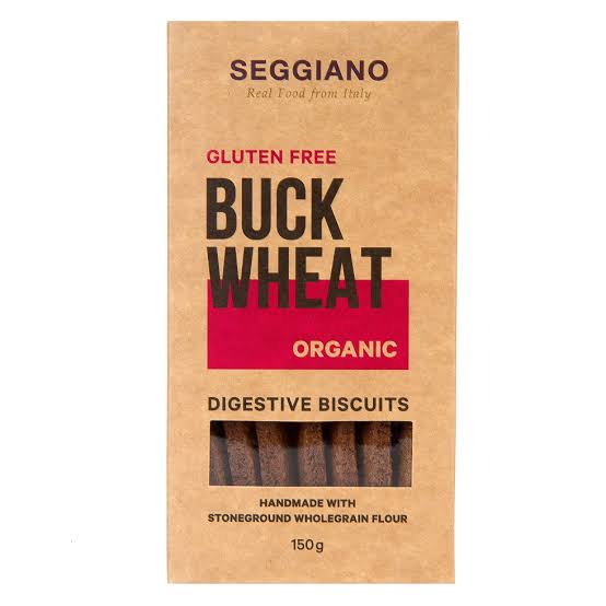 Seggiano Organic Buckwheat Digestive Biscuits | 150g