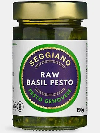 Seggiano Raw Basil pesto | 190g