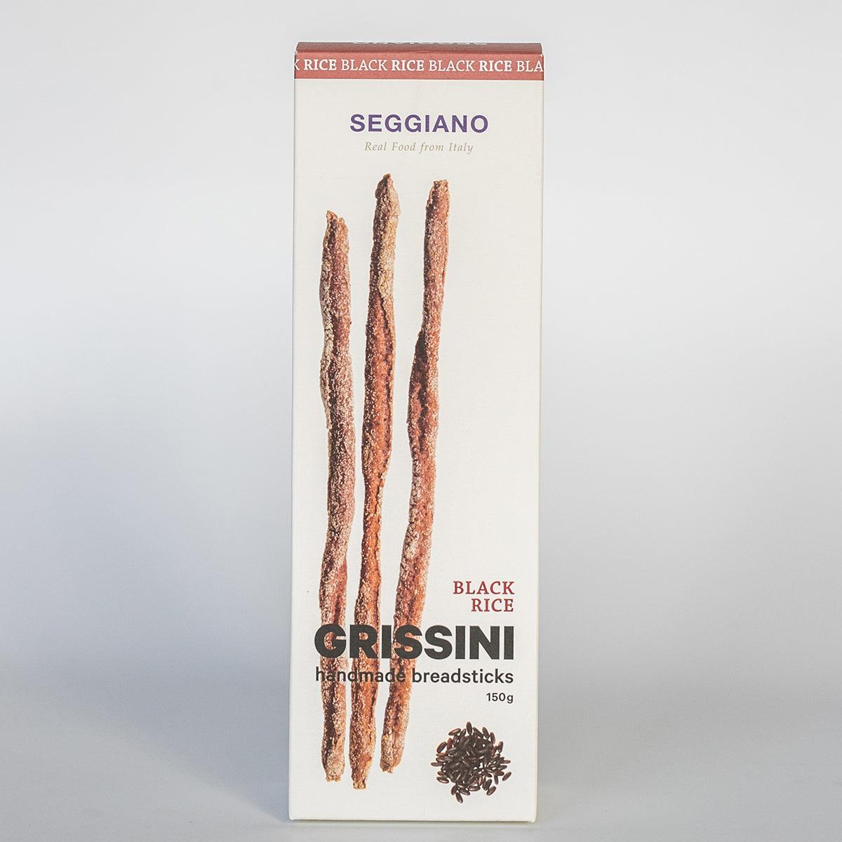Black Rice Grissini by Seggiano 150g - The Dempsey Project