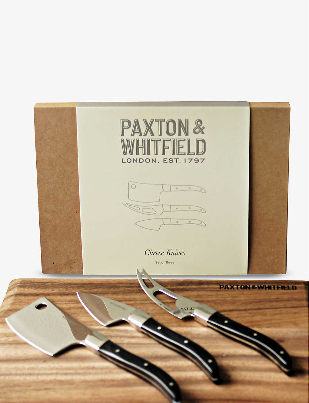 Paxton &amp; Whitfield Cheese Knives Set of Three