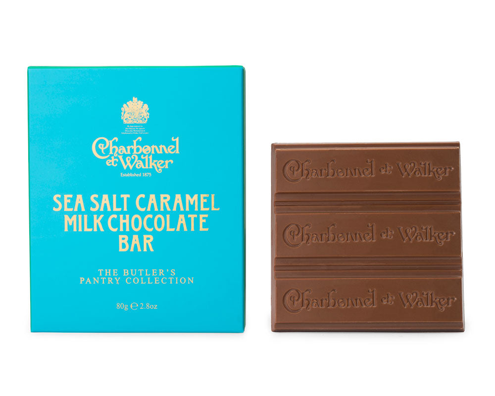 Charbonnel et Walker Seasalt Caramel Milk Chocolate Bar | 80g