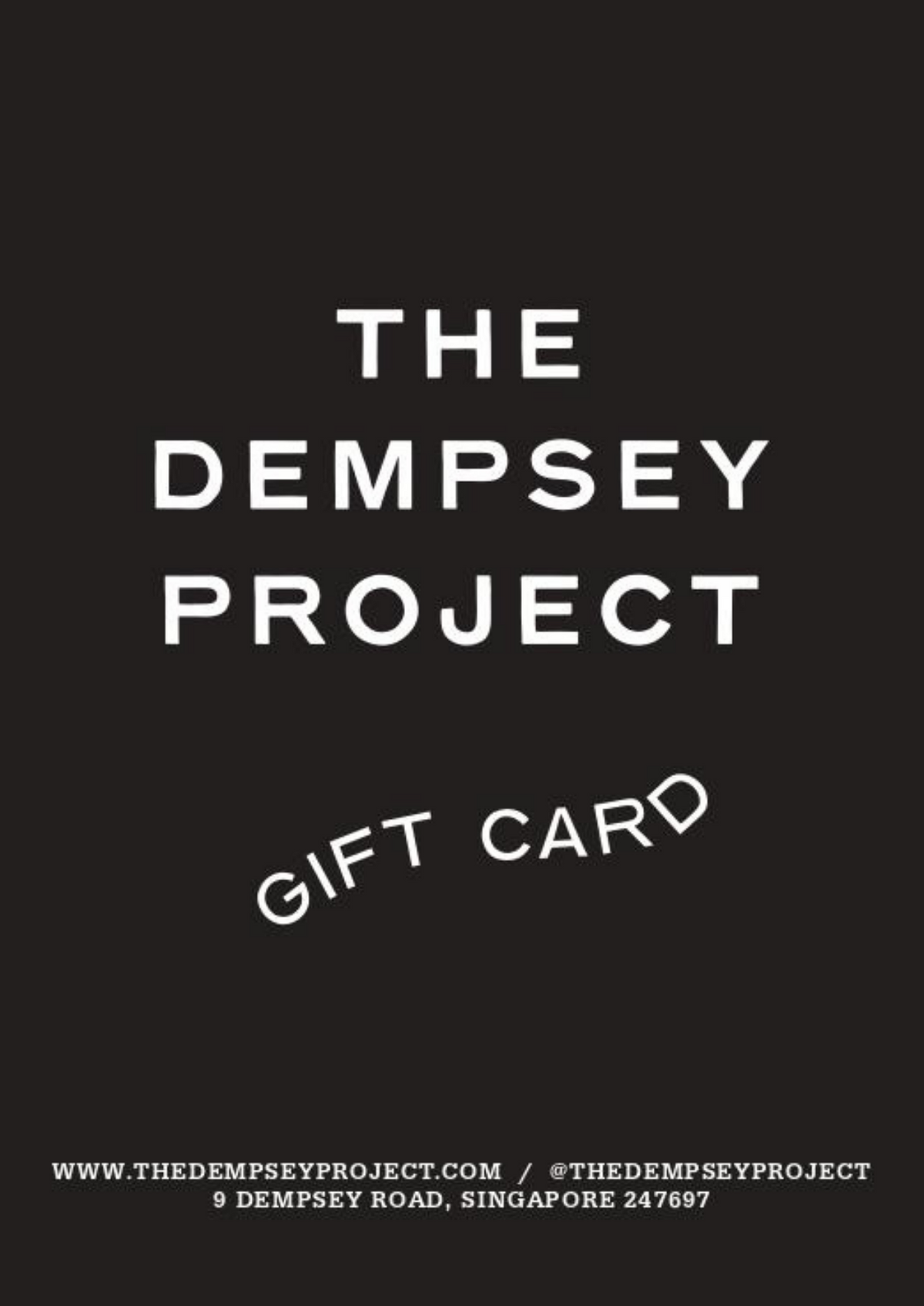 The Dempsey Project Gift Card