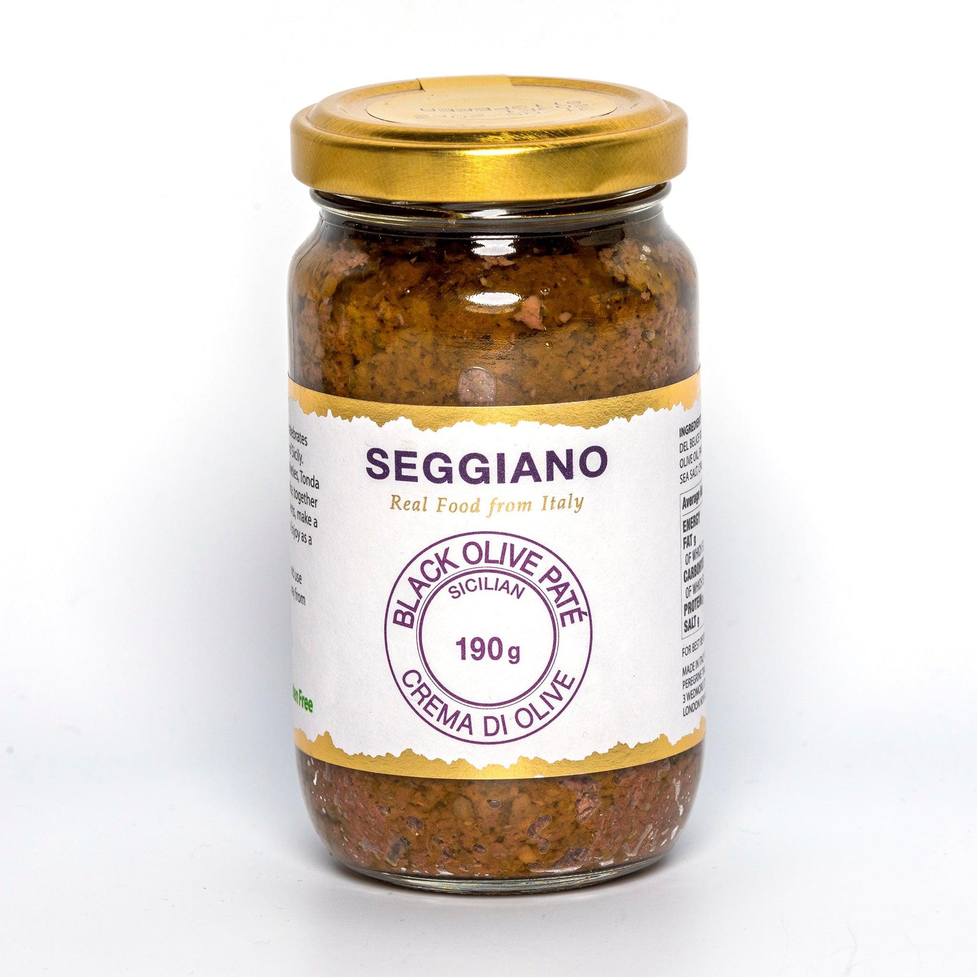 Black Olive Pate by Seggiano 190g - The Dempsey Project