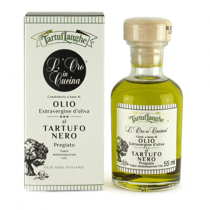 Tartuflanghe Extra Virgin Olive Oil with Black Truffle 100ml