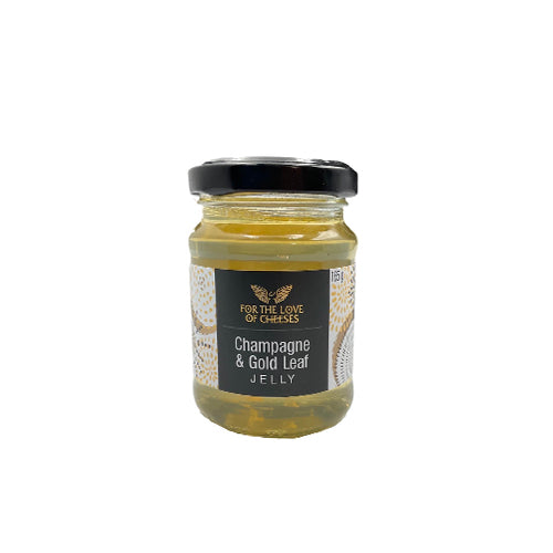 For The Love Of Cheese Champagne &amp; Gold Leaf Jelly | 165g