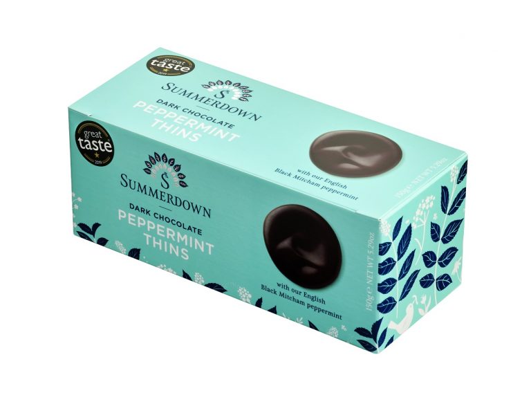 Summerdown Dark Chocolate Peppermint Thins | 150g