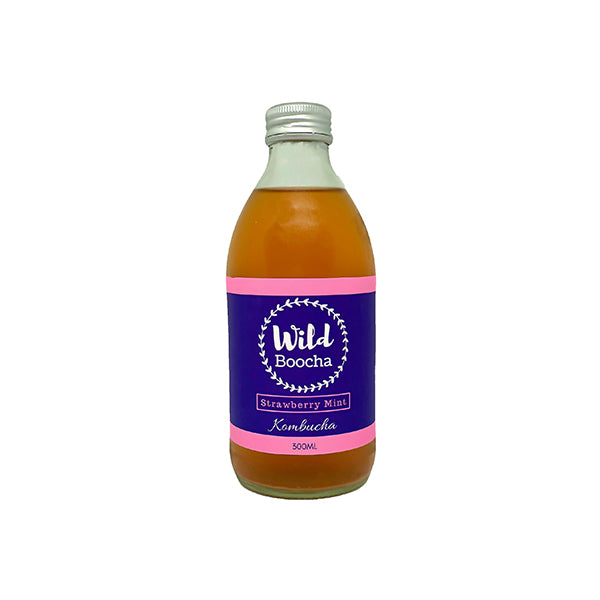 Wild Boocha Strawberry Mint | 300ml - The Dempsey Project